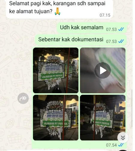 Pengiriman Papan Bunga Selamat Kertaraharja Banyusari